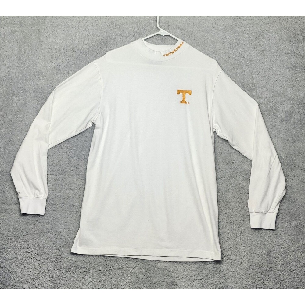 Colosseum Athletics Tennessee Volunteers NCAA Mock Neck Long Sleeve T-Shirt